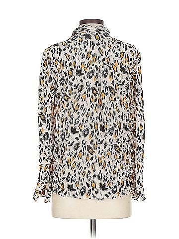 & Other Stories &amp; Other Stories Long Sleeve Silk Top (view 2)