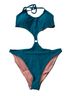 Venus Teal Pink One Piece Swimsuit Size 14 - photo 1