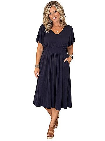 Christopher & Banks Casual Dress (view 1)