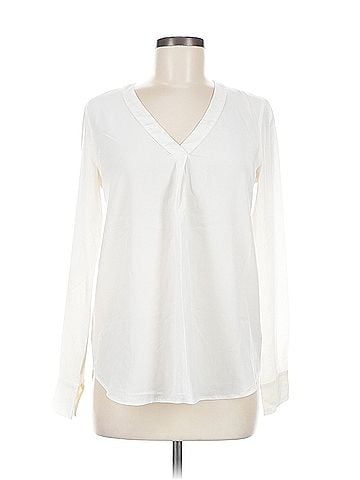 J.Crew J.Crew Long Sleeve Silk Top (view 1)