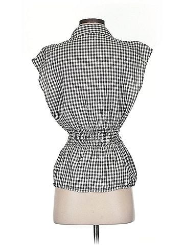 Max Studio Max Studio Sleeveless Button Down Shirt (view 2)