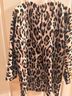 Chelsea & Theodore Animal Print Multi Color Jacket Size L - photo 4
