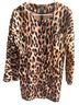 Chelsea & Theodore Animal Print Multi Color Jacket Size L - photo 1