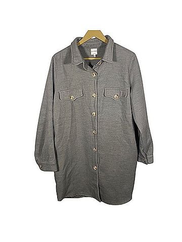 Ellison Longline Shirt Jacket Shacket Jacket (view 2)