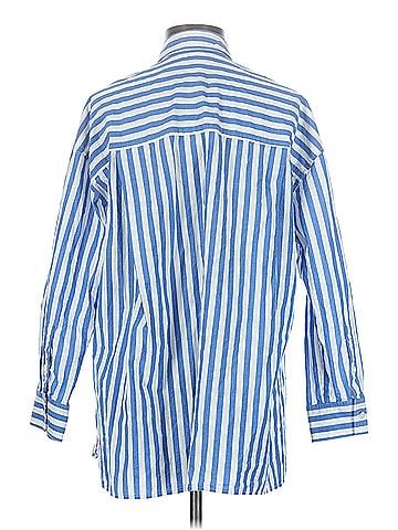 Madewell Madewell Signature Poplin Oversized Shirt (view 2)