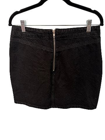 Topshop Denim Skirt (view 2)