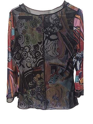 Alberto Makali Long Sleeve Blouse (view 2)