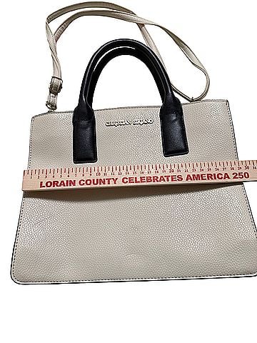 Christian Siriano C Leather Tote (view 2)
