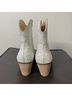 Betsey Johnson White Ankle Boots Size 9 - photo 6