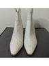 Betsey Johnson White Ankle Boots Size 9 - photo 4