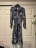 Sézane Floral Blue Active Dress Size L - photo 3