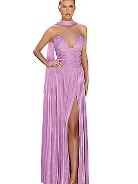 revolve evening dresses Women's On Sale Up To 90% Off Retail Revolve dahlia gown Color:Nightshade Black Going Out Dresses Ladivine J835 Floor Length