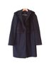 Topshop Longline Pea Coat Wool Coat - photo 1