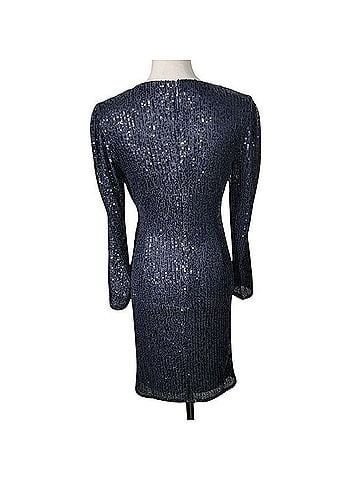 Nanette Lepore Sequin Faux Wrap Dress Cocktail Dress (view 2)