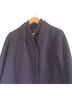 Coat's 100% Wool Solid Black Wool Coat Size L - photo 10