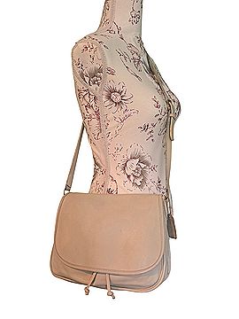 Coach 1980's Lightweights Drawstring Soft Flap 4050 Leather Crossbody Bag (view 1)