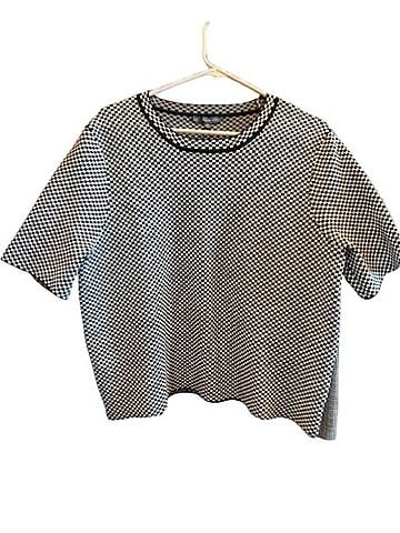 Adrianna Papell Short Sleeve Blouse (view 1)