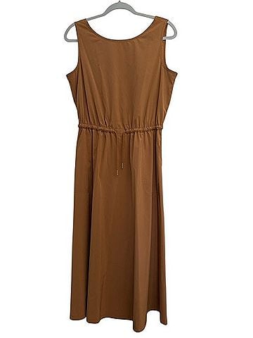 Calvin Klein Sleeveless Drawstring Waist Midi Dress Casual Dress (view 1)