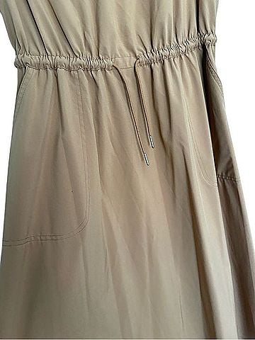 Calvin Klein Sleeveless Drawstring Waist Midi Dress Casual Dress (view 2)