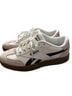 Reebok White Black Tan Sneakers Size 8 1/2 - photo 1