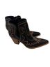 Infinity Black Ankle Boots Size 7 1/2 - photo 1