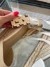 Shein White Tan Sandals Size 7 1/2 - photo 9