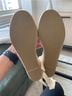 Shein White Tan Sandals Size 7 1/2 - photo 8