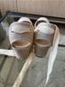 Shein White Tan Sandals Size 7 1/2 - photo 7