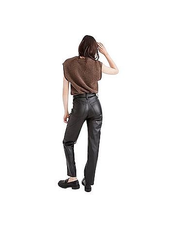 Madewell Leather Pants (view 2)