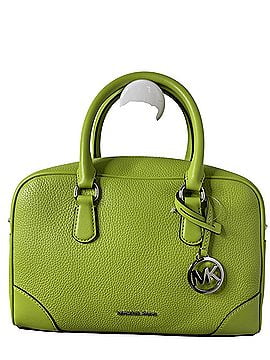 Michael Kors Thompson Duffle Leather Satchel (view 1)
