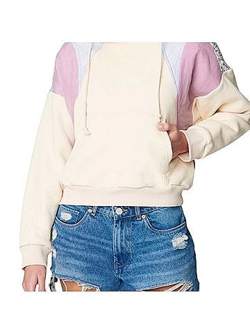 Blank NYC Good Lookin Patchwork Hoodie T-Shirt (view 2)