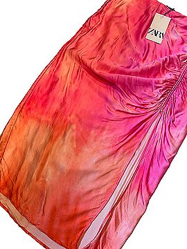Zara Silk Skirt (view 2)