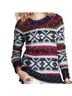 Free People Fair Isle Multi Color Wool Pullover Sweater Size M - photo 4
