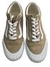 Vans Brown White Sneakers Size 7 1/2 - photo 1