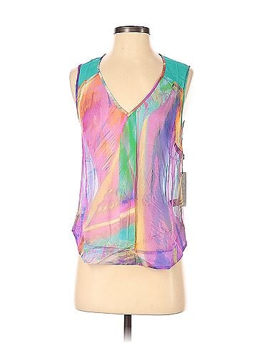 Charlie Jade Charlie Jade Sleeveless Silk Top (view 1)