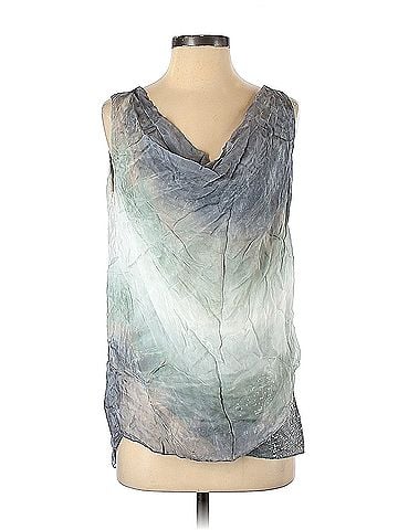H Trend H Trend Sleeveless Silk Top (view 1)