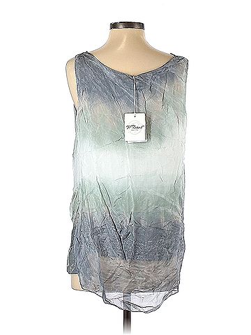 H Trend H Trend Sleeveless Silk Top (view 2)