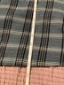 ModCloth Plaid Gray Casual Skirt Size 8 - photo 6