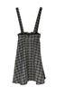 ModCloth Plaid Gray Casual Skirt Size 8 - photo 2