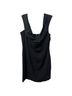 Cos Solid Black Cocktail Dress Size 12 - photo 1