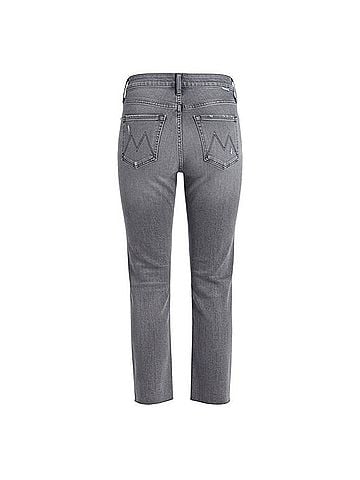 Mother The Insider Crop Step Fray Jeans (view 2)