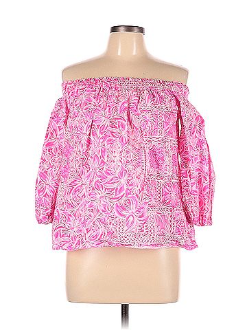 Lilly Pulitzer Lilly Pulitzer Short Sleeve Blouse (view 1)