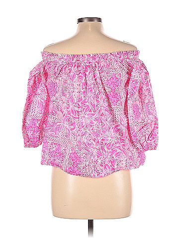 Lilly Pulitzer Lilly Pulitzer Short Sleeve Blouse (view 2)