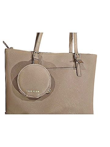 Anne Klein Leather Tote (view 1)