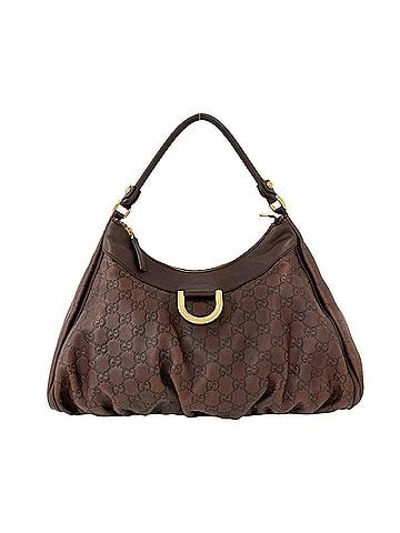 Gucci GUCCI Old Gucci Abbey Guccissima Leather Semi-One Shoulder Bag Tote Brown 74102 (view 1)