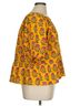 Printfresh 100% Cotton Floral Yellow Pink Green Blouse Size XL - photo 5