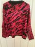 Lululemon Athletica Print Red Black Pink Pullover Sweater Size 14 - photo 5