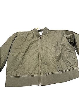 Sonoma Goods for Life Olive Green Quilted Jacket Jacket (view 1)