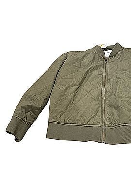 Sonoma Goods for Life Olive Green Quilted Jacket Jacket (view 2)