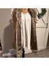 Charming Charlie Multi Color Tan Ivory Vest Size S - photo 4